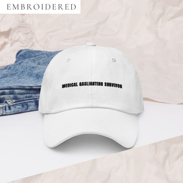 Medical Gaslighting Survivor Embroidered Dad Hat