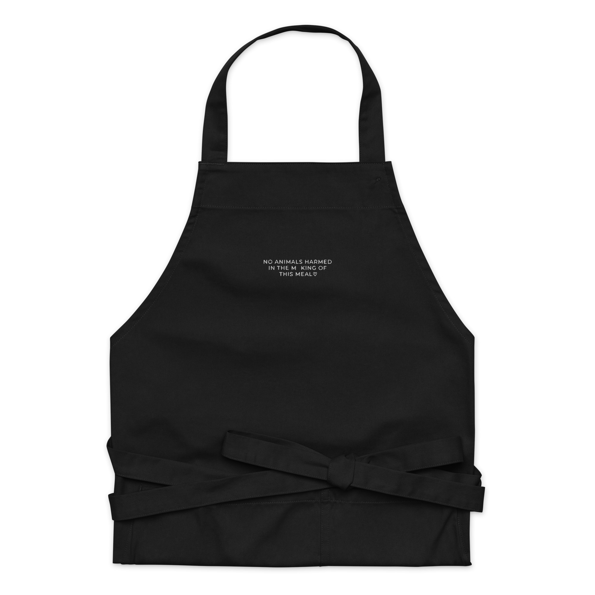 No Animals Harmed In The Making Of This Meal Embroidered Apron - Image 2