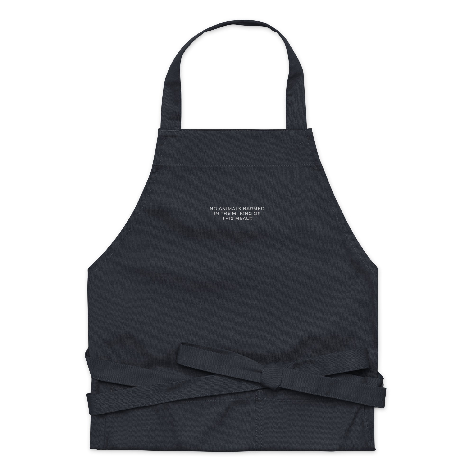 No Animals Harmed In The Making Of This Meal Embroidered Apron - Image 3