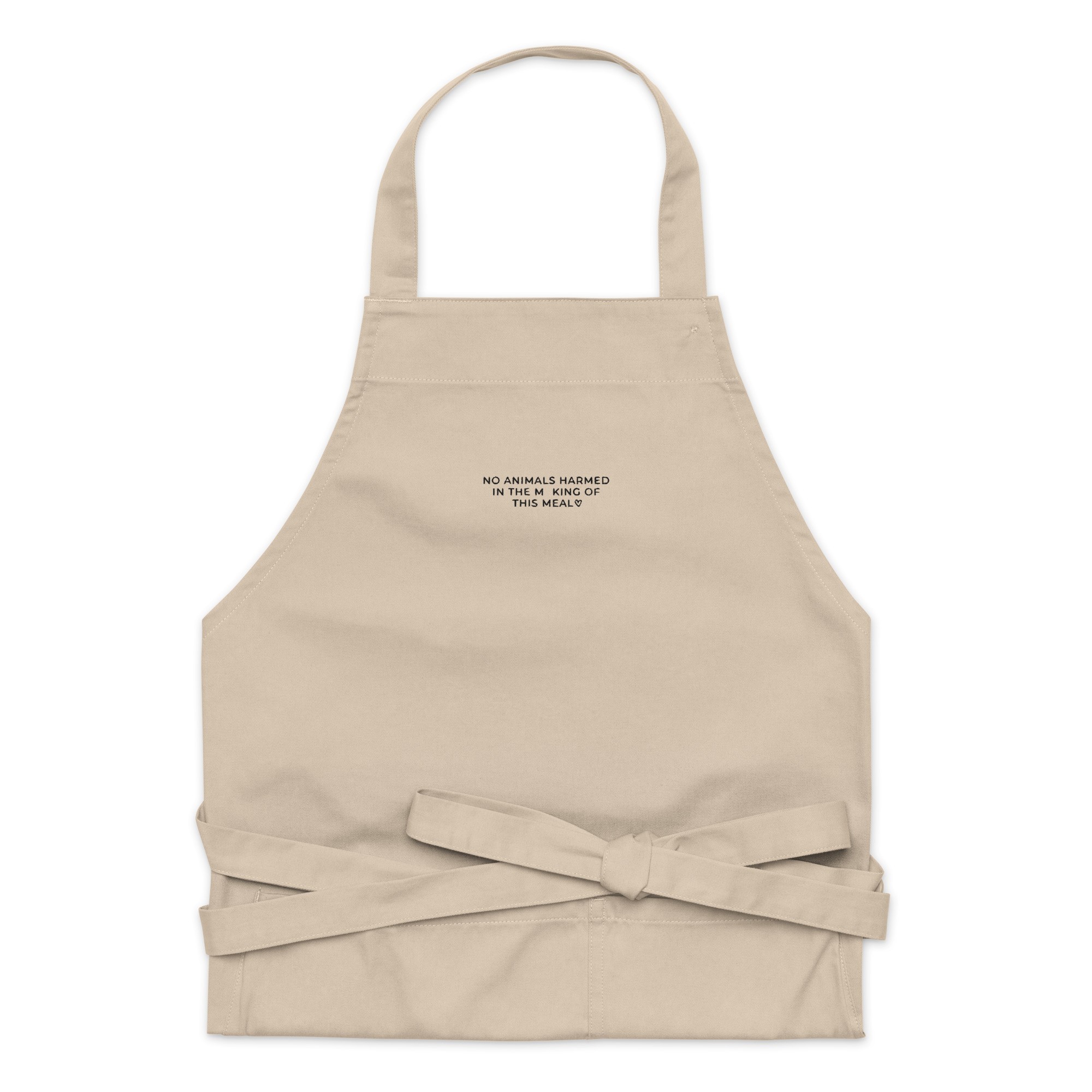 No Animals Harmed In The Making Of This Meal Embroidered Apron - Image 4