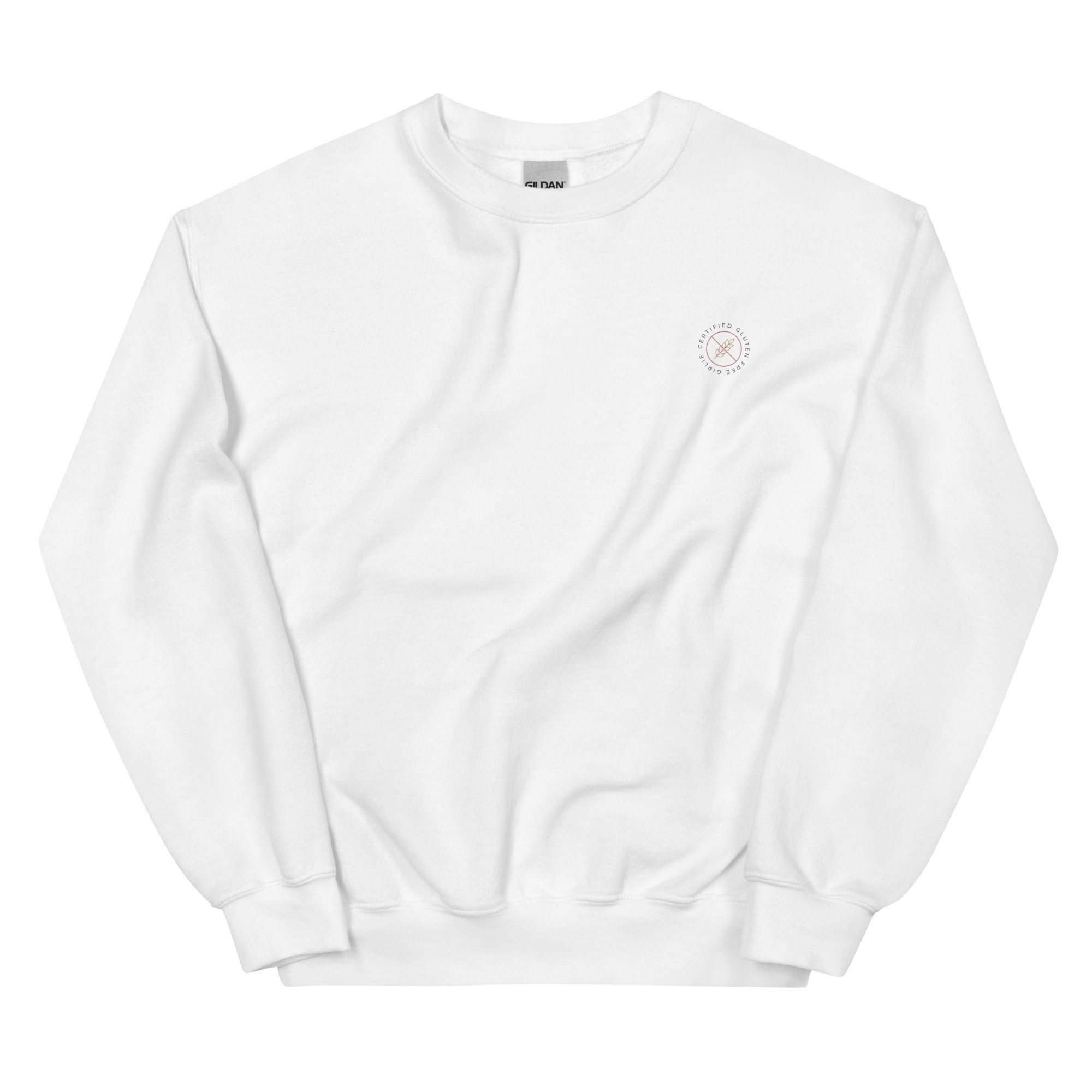 Certified Gluten Free Girlie Embroidered Crewneck - Image 8