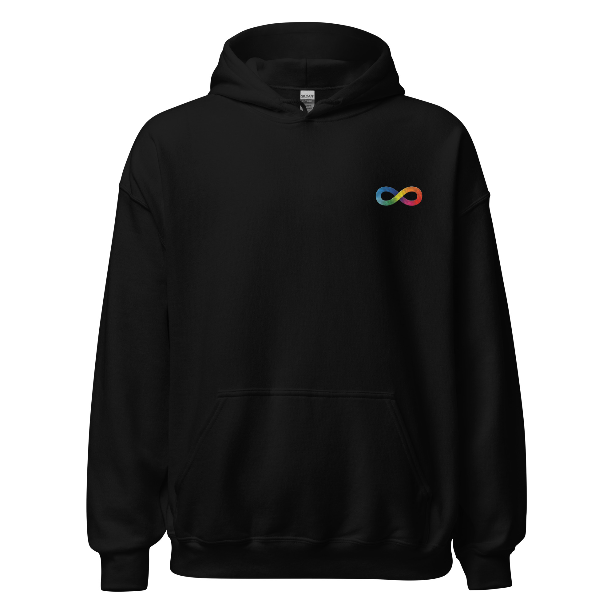Neurodiversity Pride Embroidered Hoodie - Image 2