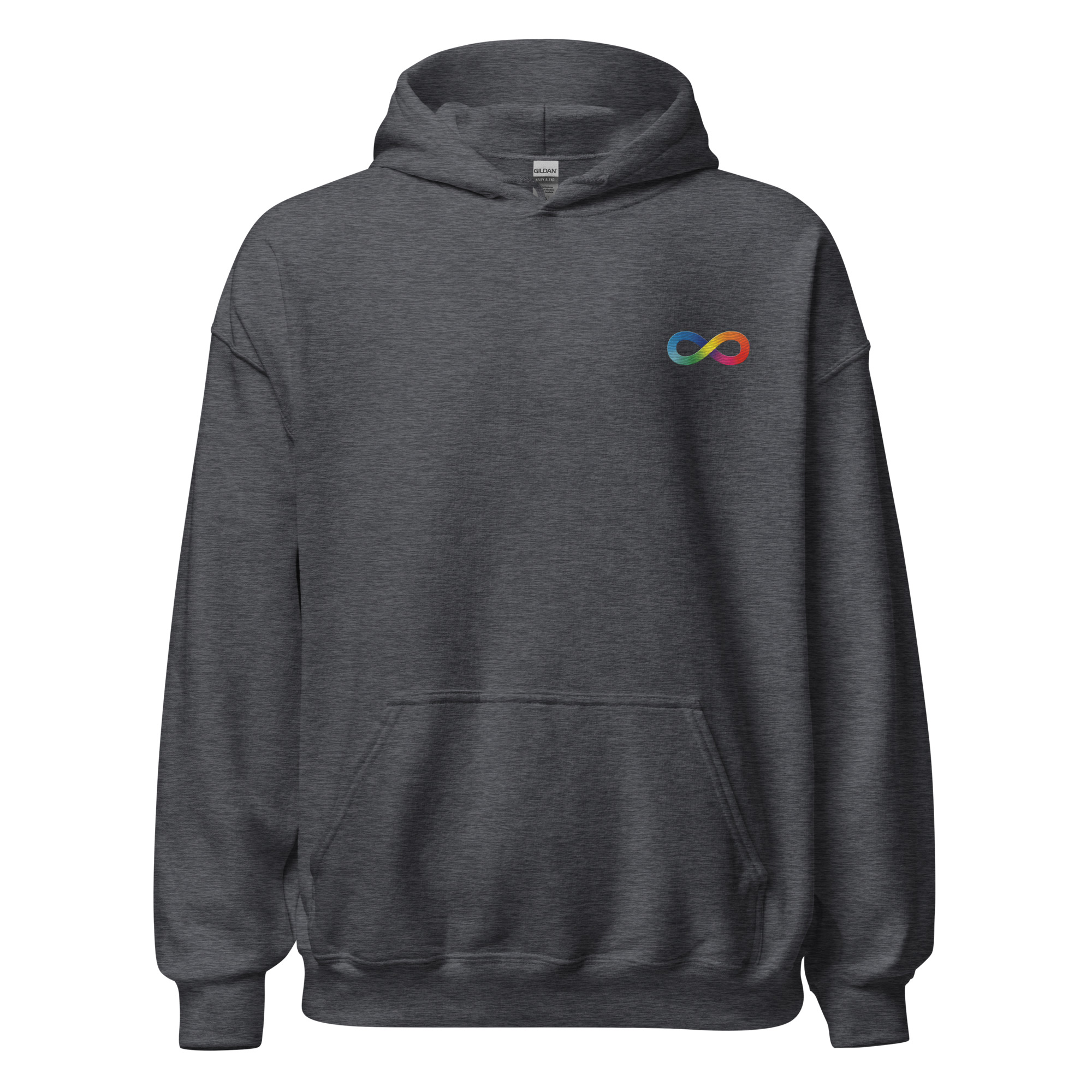 Neurodiversity Pride Embroidered Hoodie - Image 4