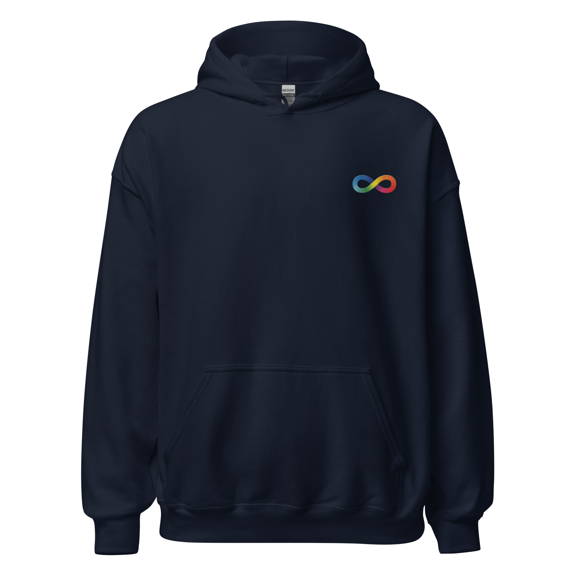 Neurodiversity Pride Embroidered Hoodie - Image 3