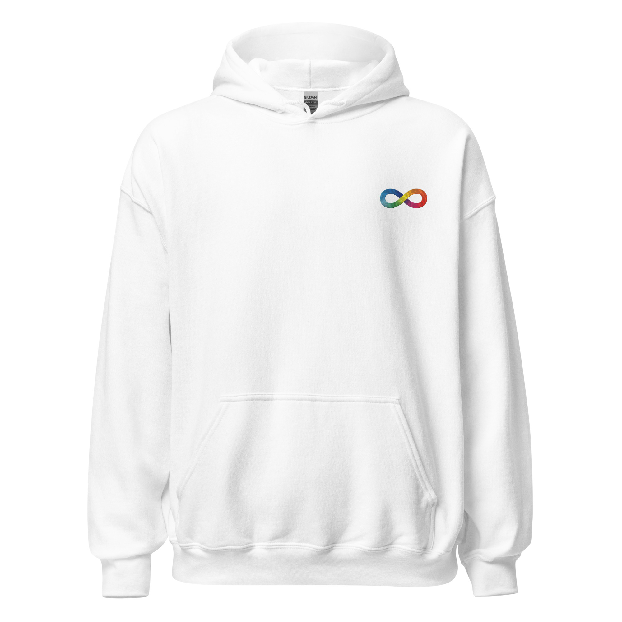 Neurodiversity Pride Embroidered Hoodie - Image 8