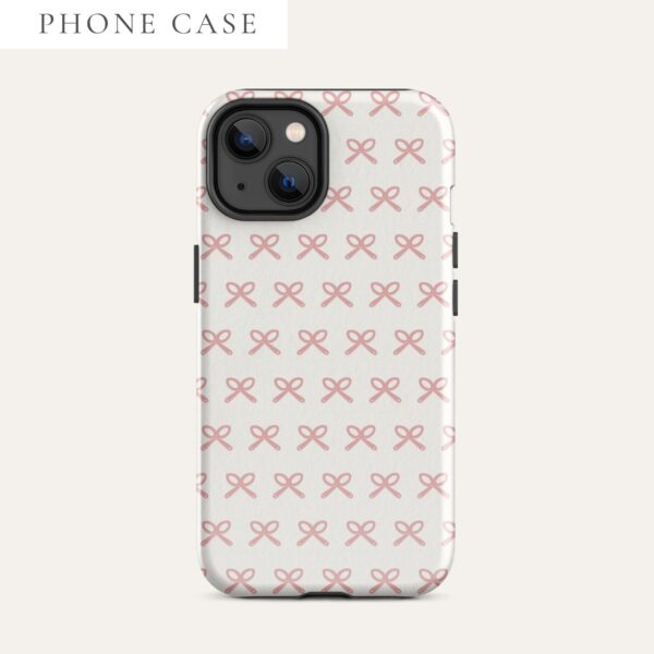 The Chronic Collective Pink Logo Patterned Tough Case for iPhone® In Beige