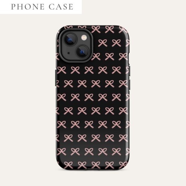 The Chronic Collective Pink Logo Patterned Tough Case for iPhone® In Black