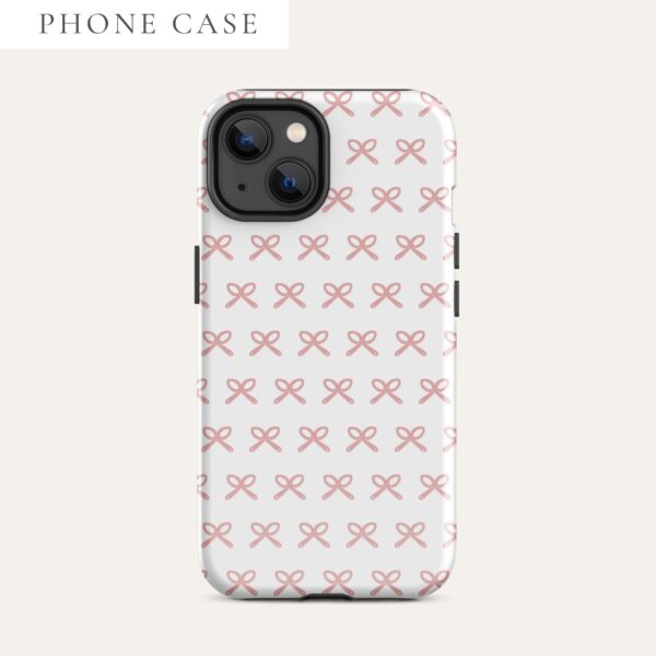 The Chronic Collective Pink Logo Patterned Tough Case for iPhone® In White