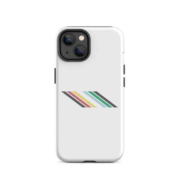 The Chronic Collective Pink Logo Patterned Tough Case for iPhone® In White