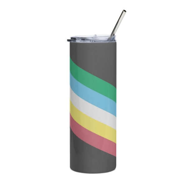 Disability Pride Stainless Steel Tumbler
